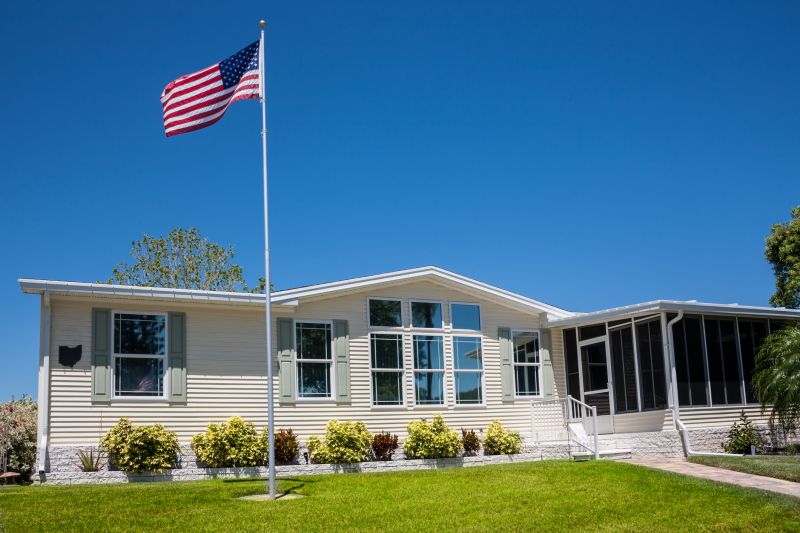 Home Flag Pole Installation