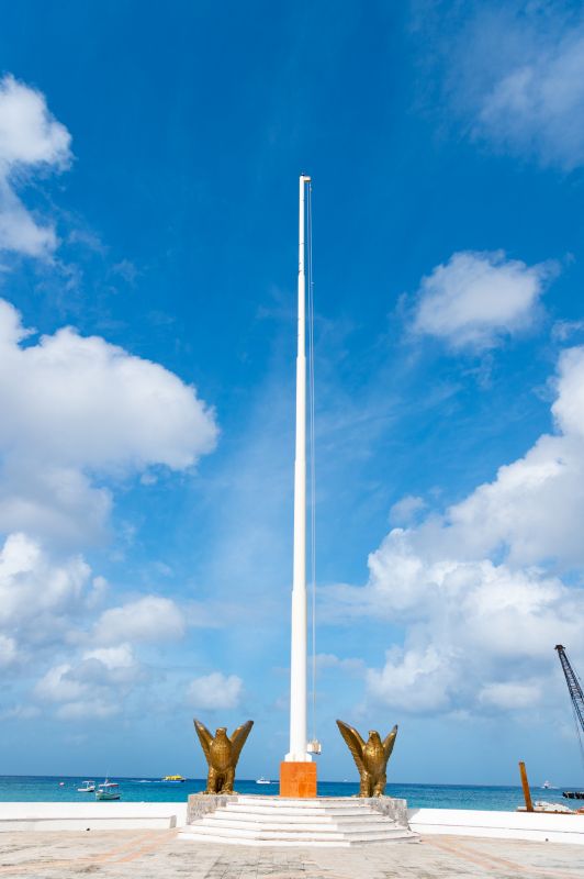 Home Flag Pole Installation