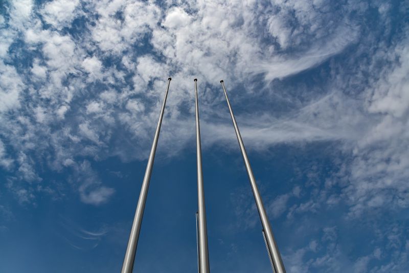 Products For Home Flag Pole Installations in use